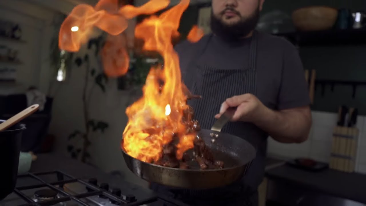TETOU — vidéo culinaire en arrière-plan