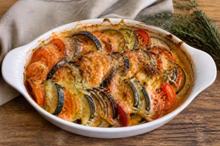 découvrez notre recette facile et généreuse de gratin de légumes, parfaite pour un repas savoureux et convivial.