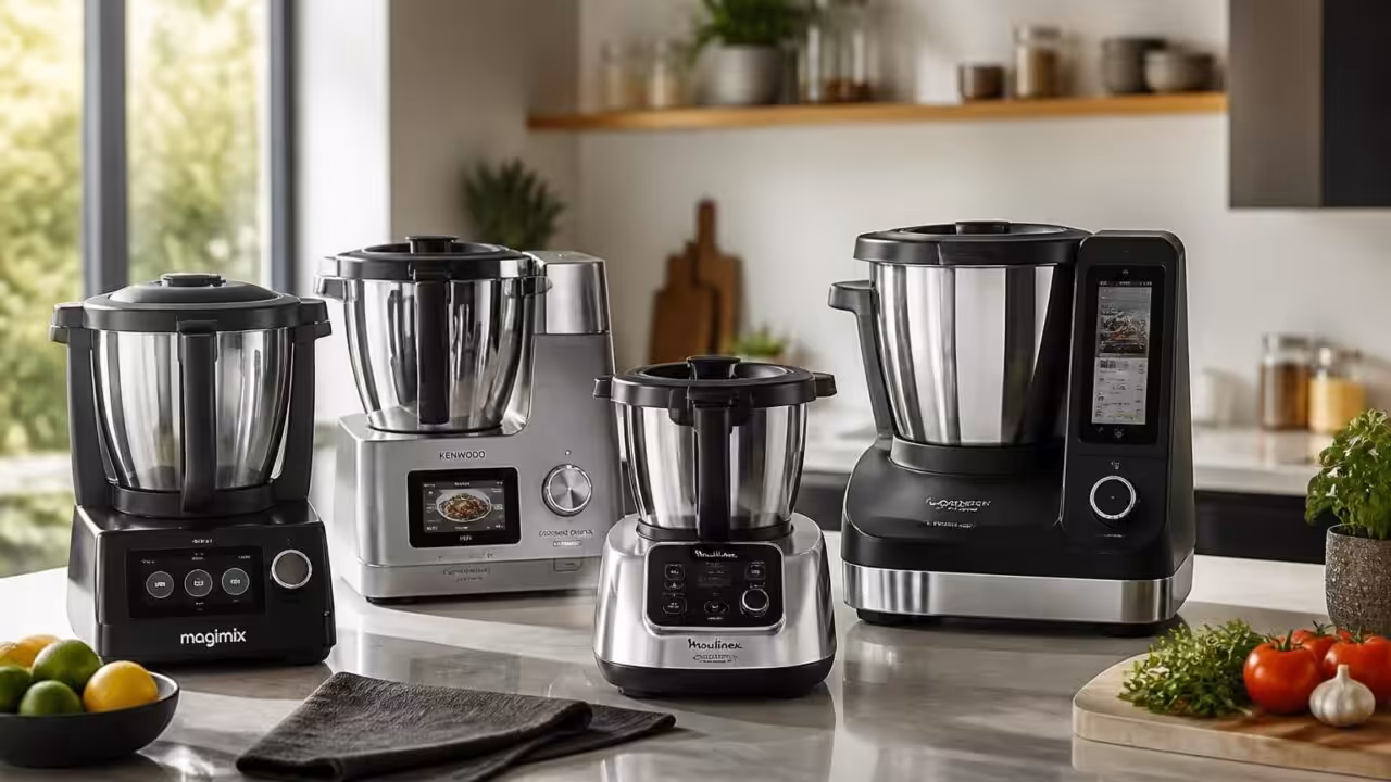 découvrez notre sélection exclusive des meilleurs robots de cuisine multifonctions haut de gamme à ne pas manquer en juillet 2026 pour simplifier toutes vos préparations culinaires.
